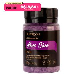 Love Chic Êxtase Sal Espumante 100g Feitiços Aromáticos