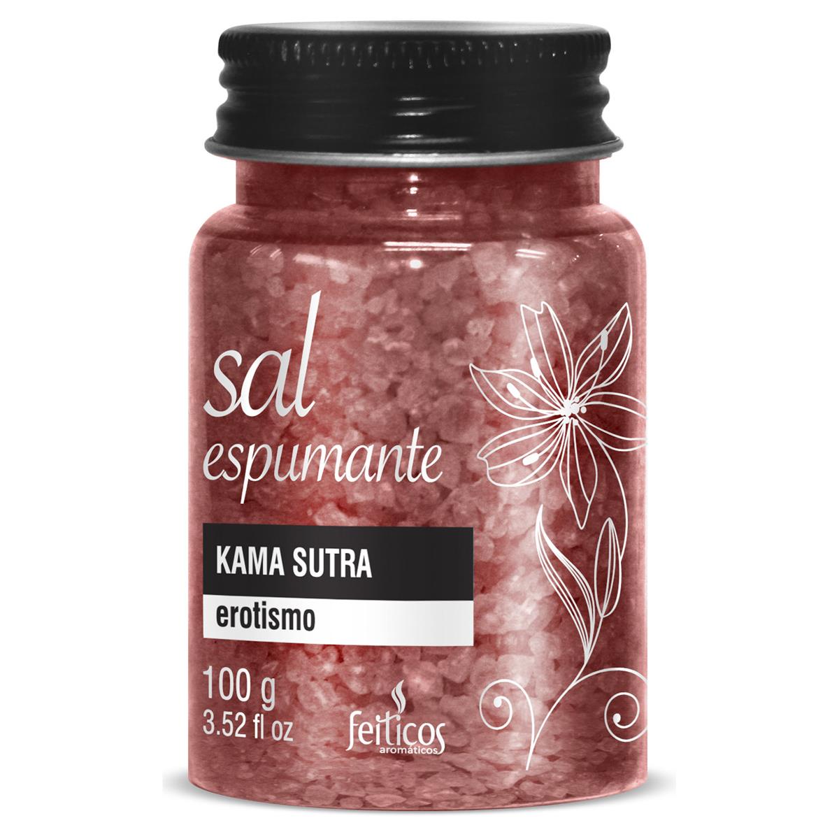 Sal Espumante Erotismo Kama Sutra 100g Feitiços