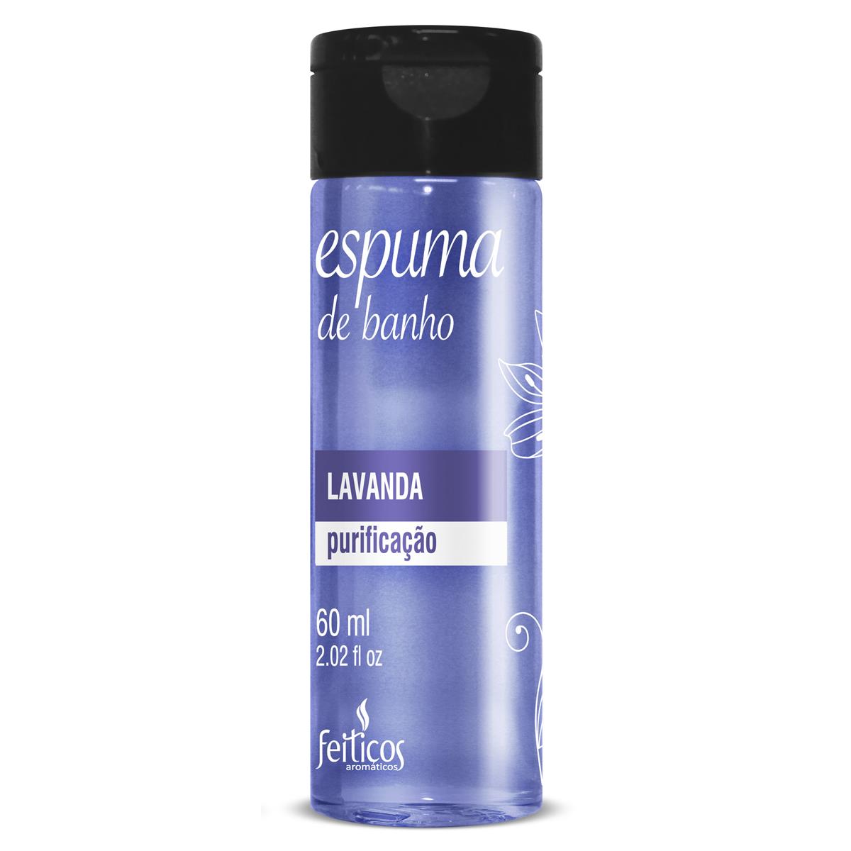 Espuma de Banho Lavanda Purificação 60ml Feitiços