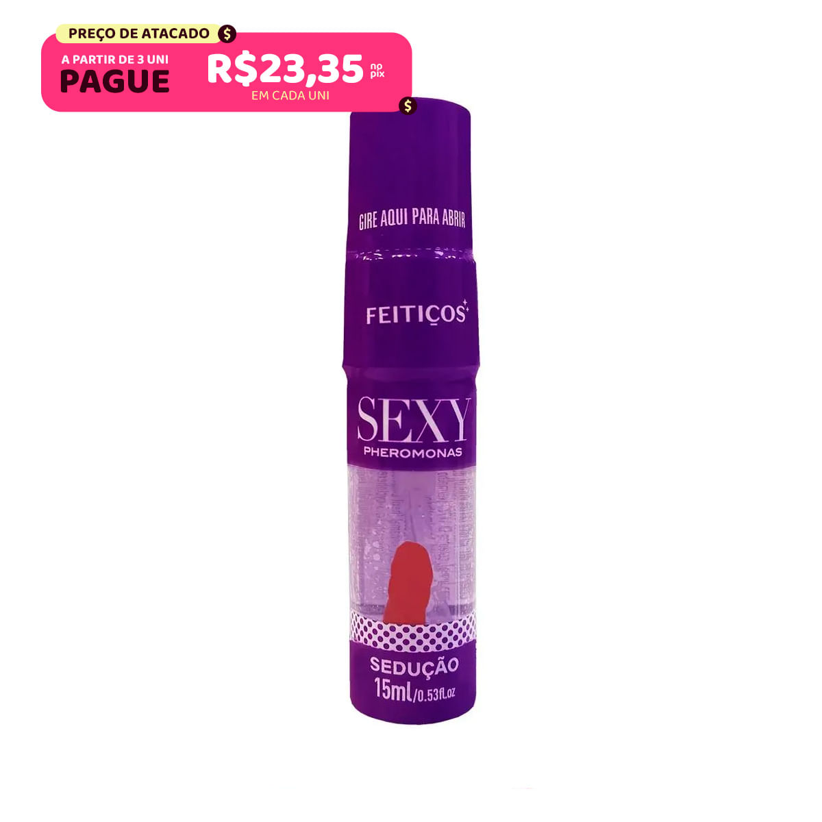 Sexy Pheromonas Sedução 15ml Feitiços