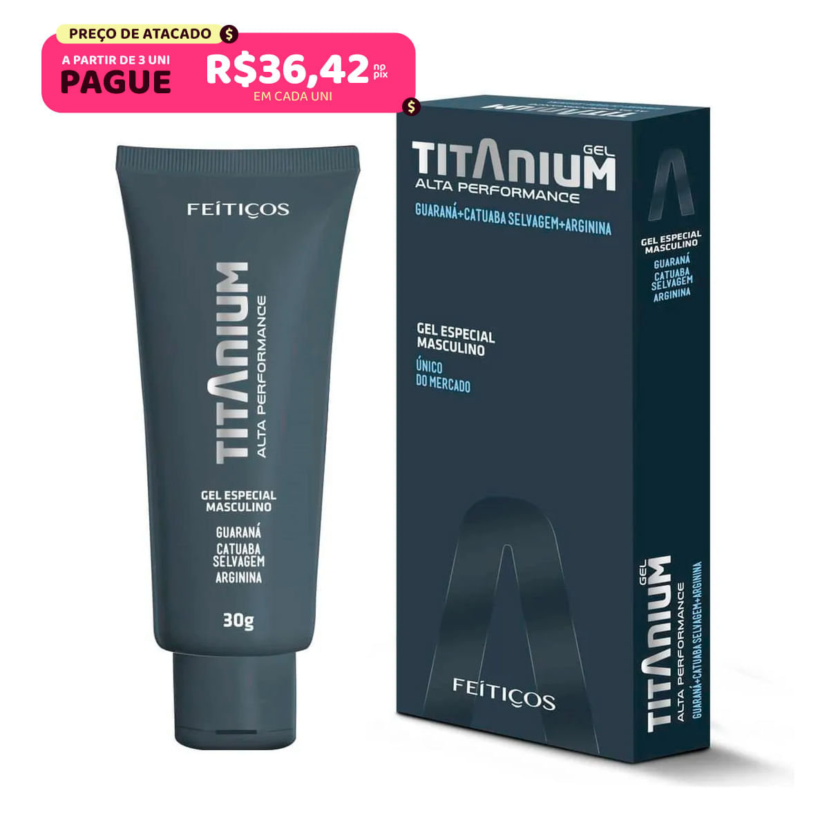 Titanium Gel Especial Alta Performance Feitiços Aromáticos
