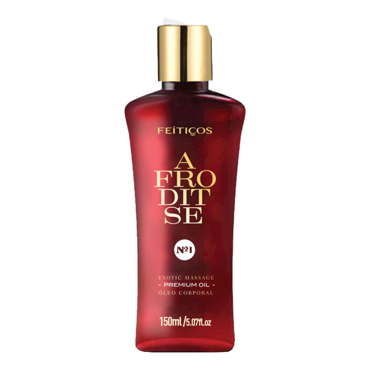 Afroditse Exotic Massagem Premium Óleo Corporal 150ml Feitiços Aromáticos