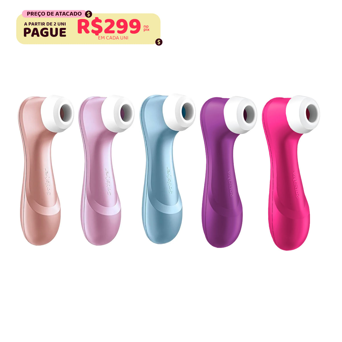 Satisfyer Pro 2 Estimulador Clitoriano Wireless com 11 Modos de Vibrações