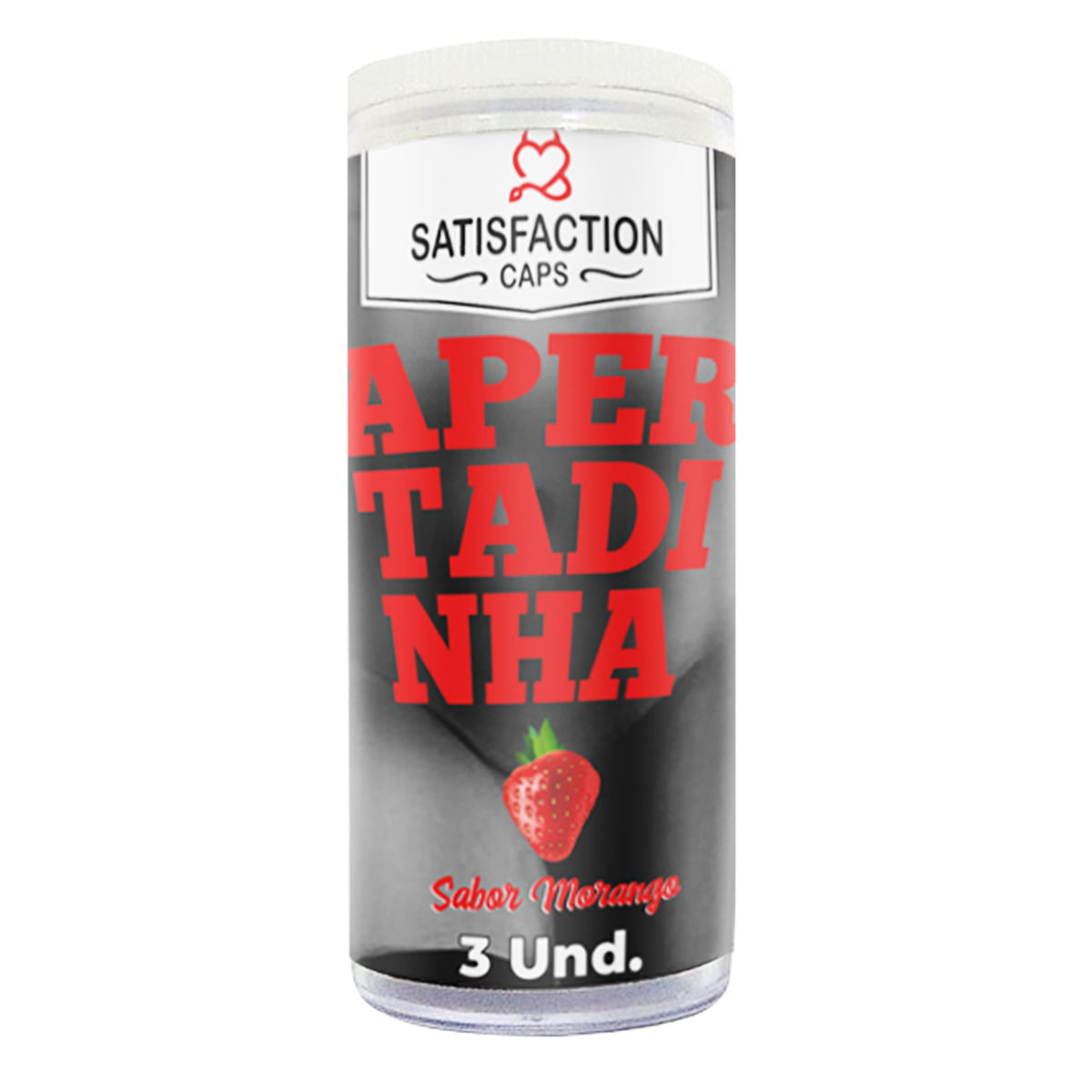 Apertadinha Bolinha com Óleo Corporal Adstringente 3 Unidades Satisfaction Caps Apertadinha Bolinha com Óleo Corporal Adstringente 3 Unidades Satisfaction Caps