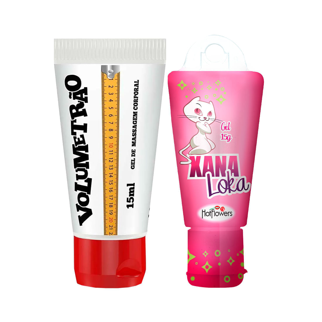 Duplinha com Volumetrão Vasodilatador e Xana Loka Excitante