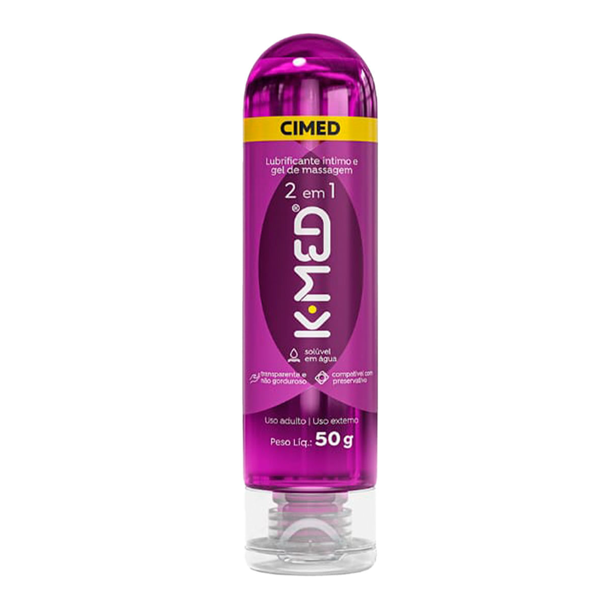 Lubrificante Íntimo K-Med 2 em 1 50g Cimed Lubrificante Íntimo K-Med 2 em 1 50g Cimed