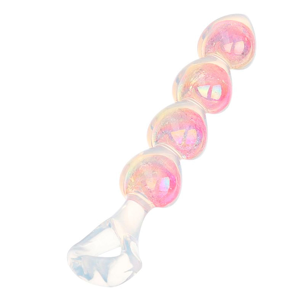Plug Anal Escalonado com 4 Esferas em Silicone Sexy Import