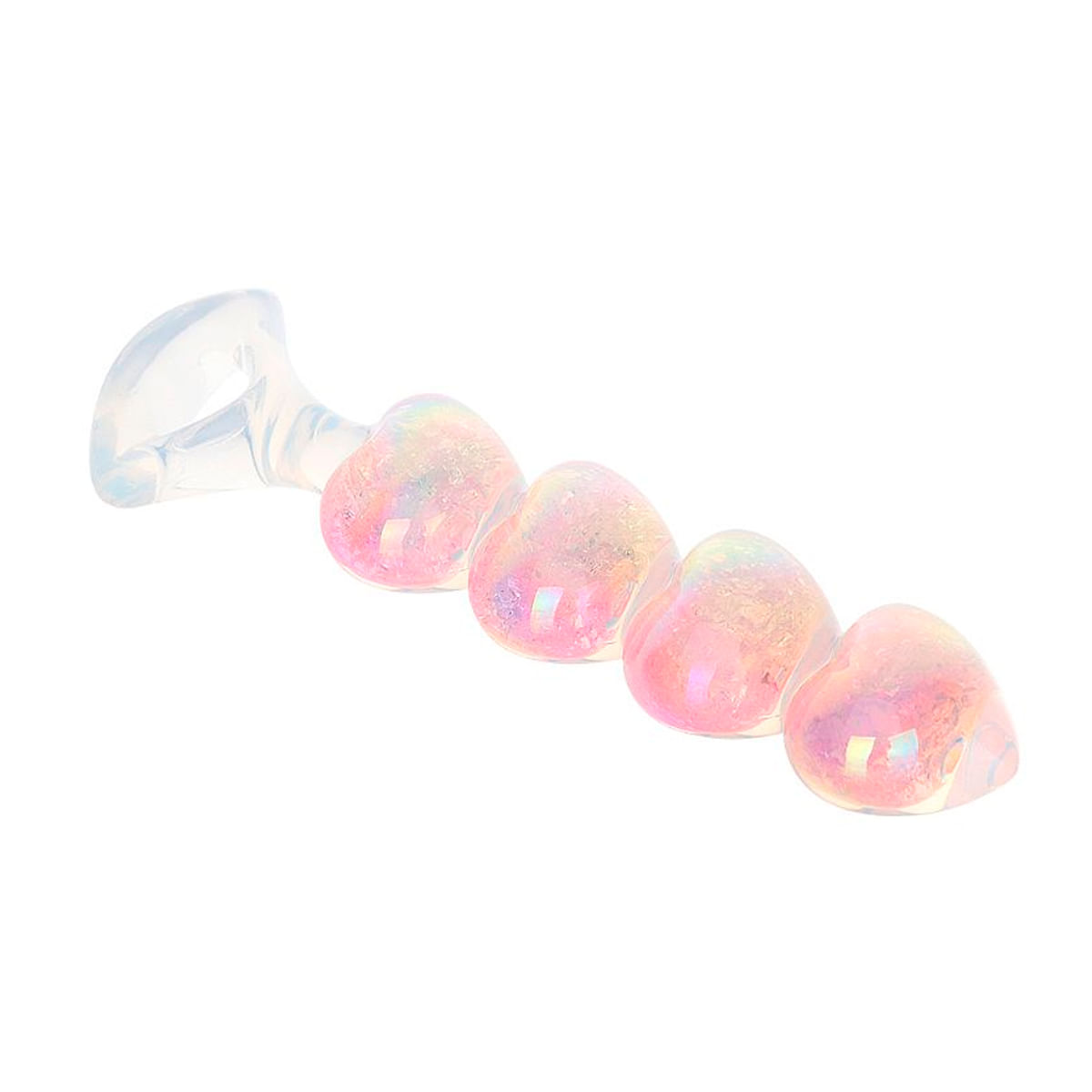 Plug Anal Escalonado com 4 Esferas em Silicone Sexy Import