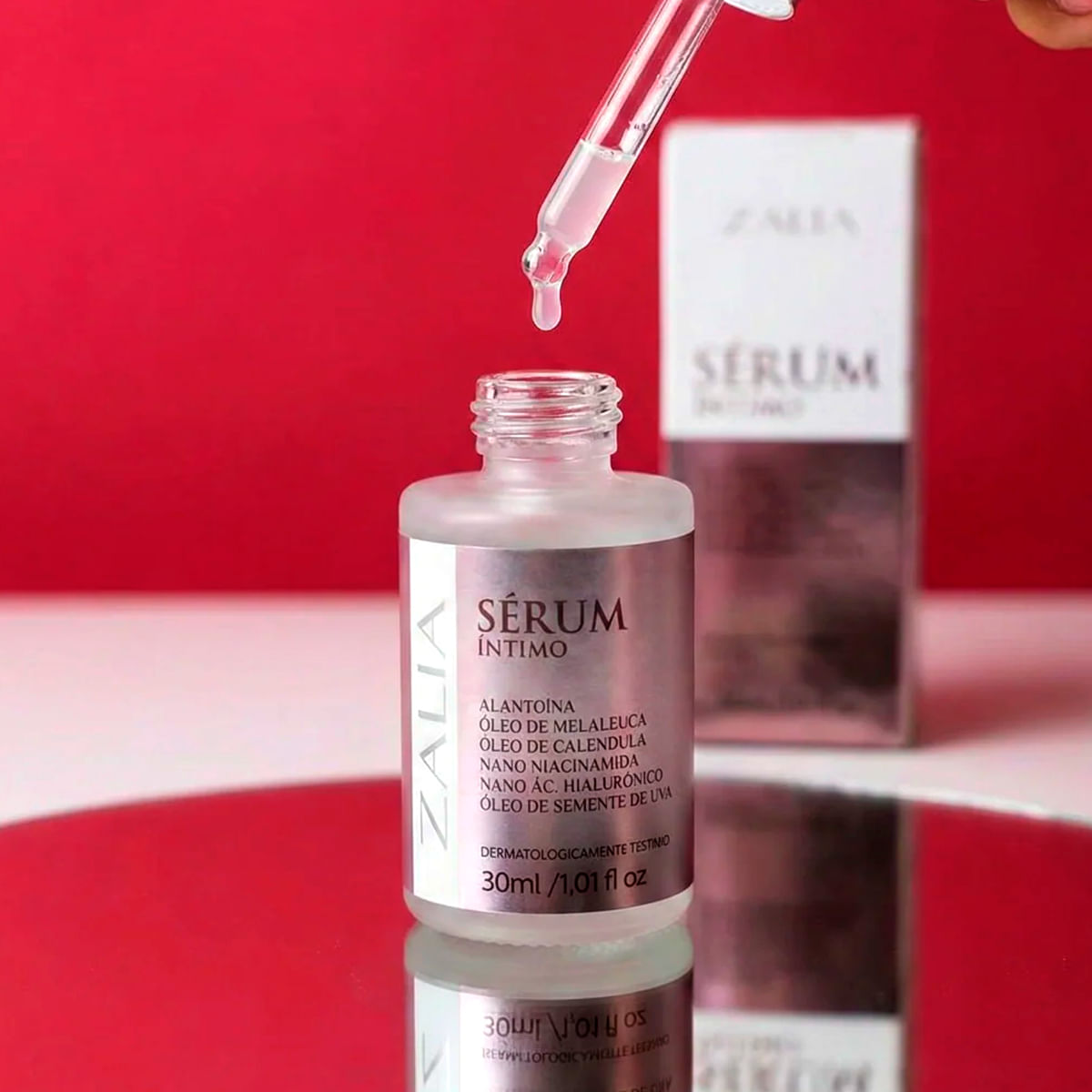Sérum Íntimo com Alantína e Óleo de Melaleuca 30ml Zalia
