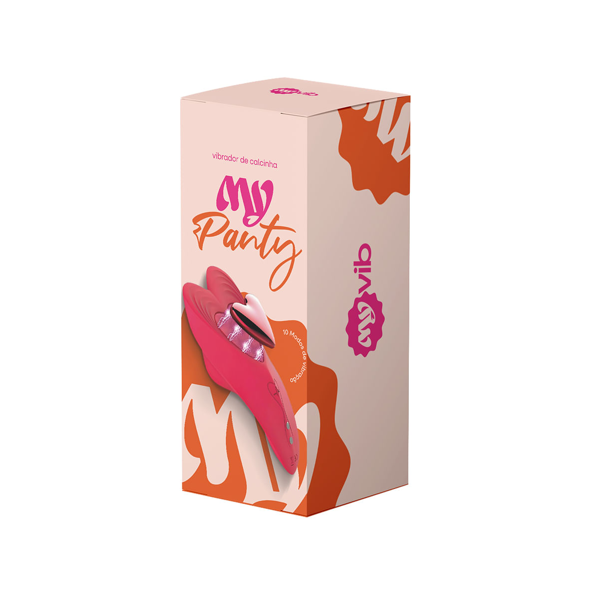 MyPanty Vibrador de Calcinha com 10 Modos de Vibração e Controle via App MyVib