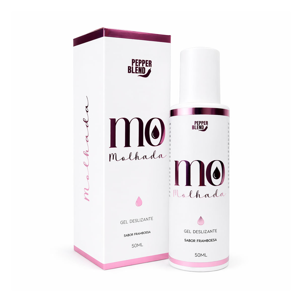 Lubrificante Íntimo Linha MO Molhada 50ml Pepper Blend
