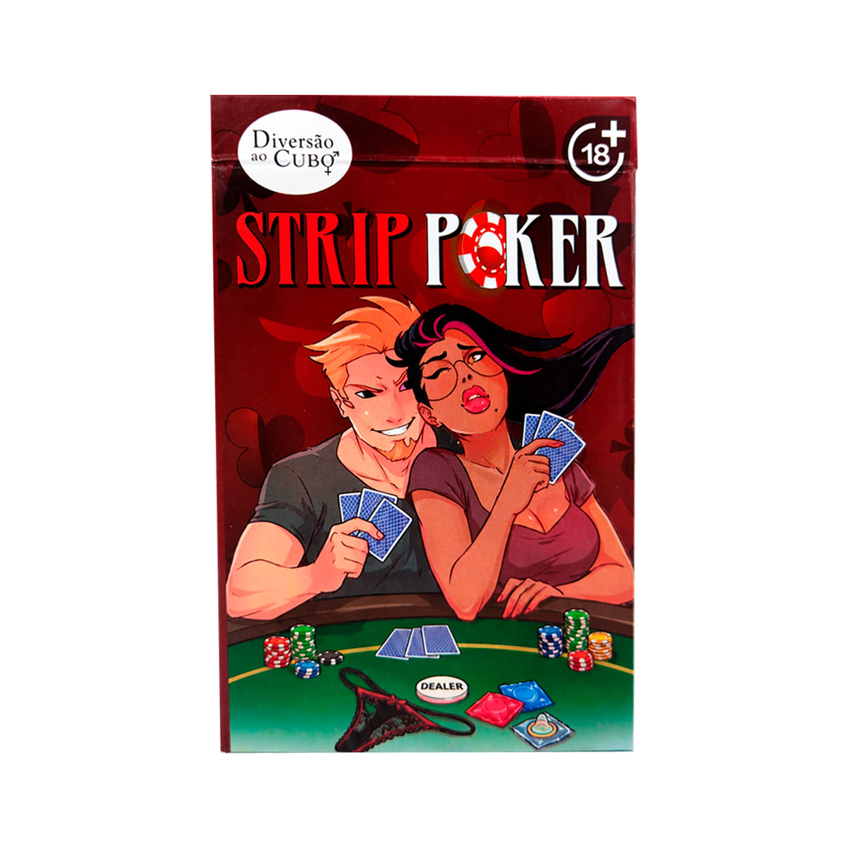 Strip Poker Jogo de Cartas Diversão ao Cubo