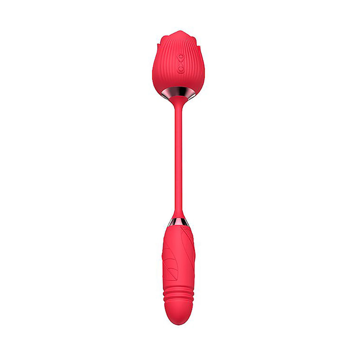 Sophie Vibrador Formato de Rosa com 10 Modos de Vibração, Vai e Vem e Pulsação Sexy Import