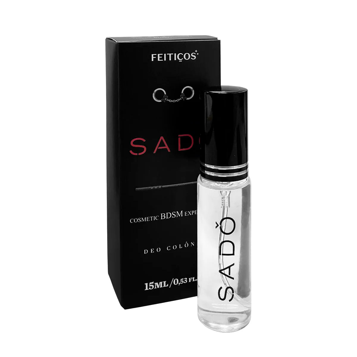 Sadô Perfume Afrodisíaco Cosmetic BDSM Experience 15ml Feitiços Aromáticos