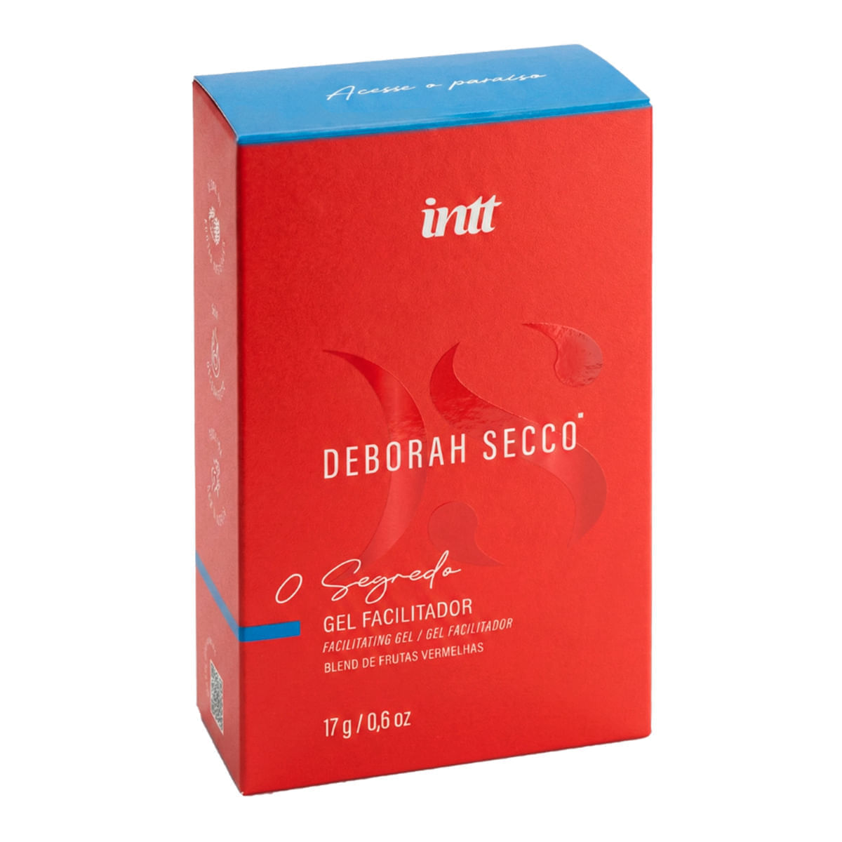 O Segredo Gel Facilitador Dessensibilizante Anal Linha Deborah Secco 17g Intt