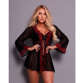 Hobby em Tule com Detalhes em Renda Coleção Jardim Secreto Tallyta Moda Apimentada