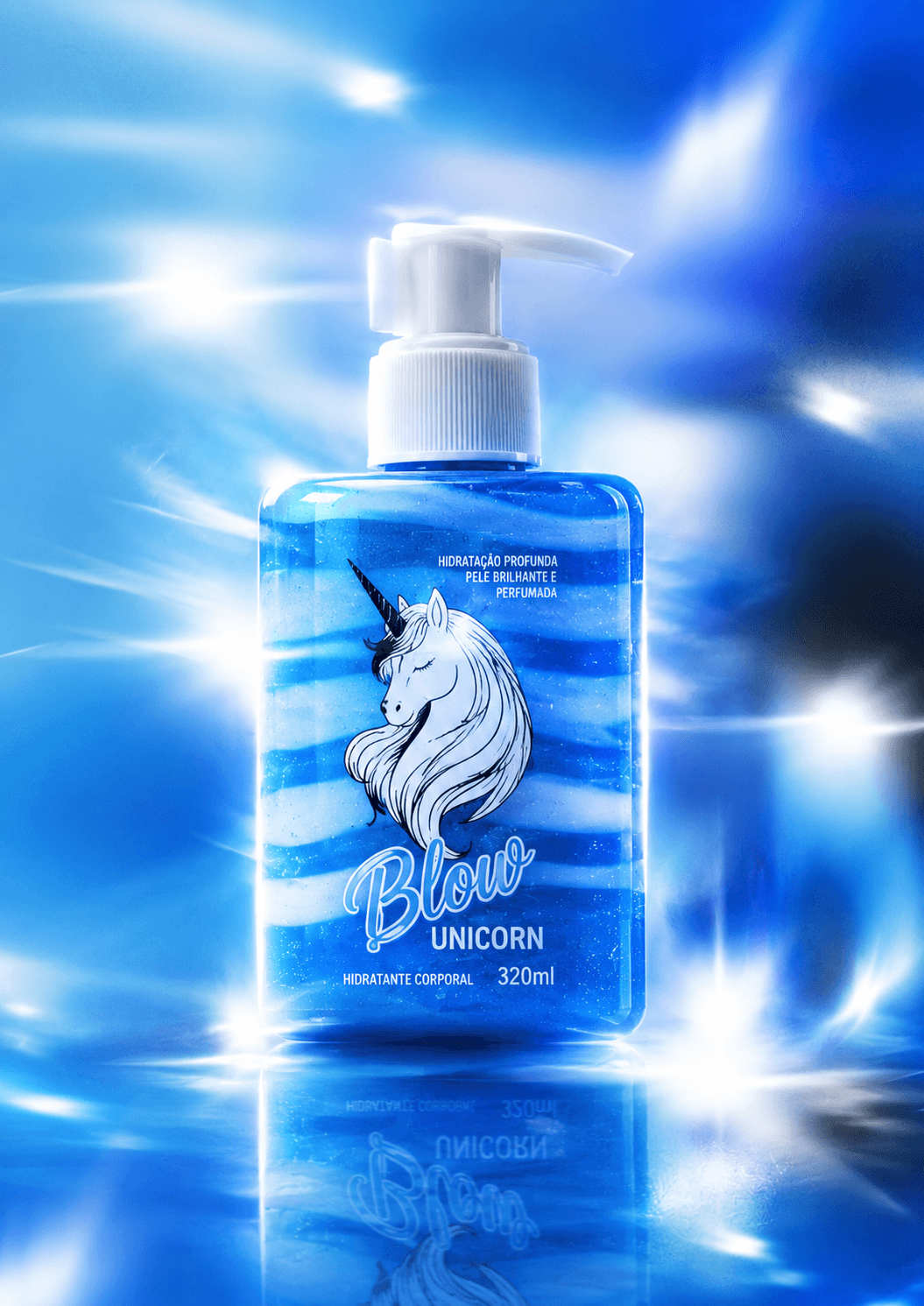 Blow Unicorn Gel Hidratante Corporal 320ML Hot Flowers