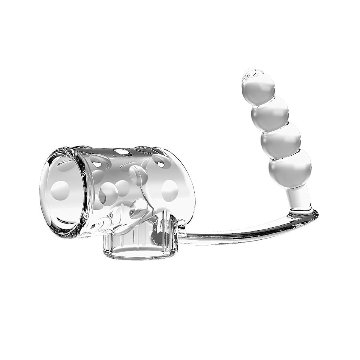 Capa Peniana com Plug Anal Escalonado Pretty Love Bigger Thicker Sexy Import Capa Peniana com Plug Anal Escalonado Pretty Love Bigger Thicker Sexy Import
