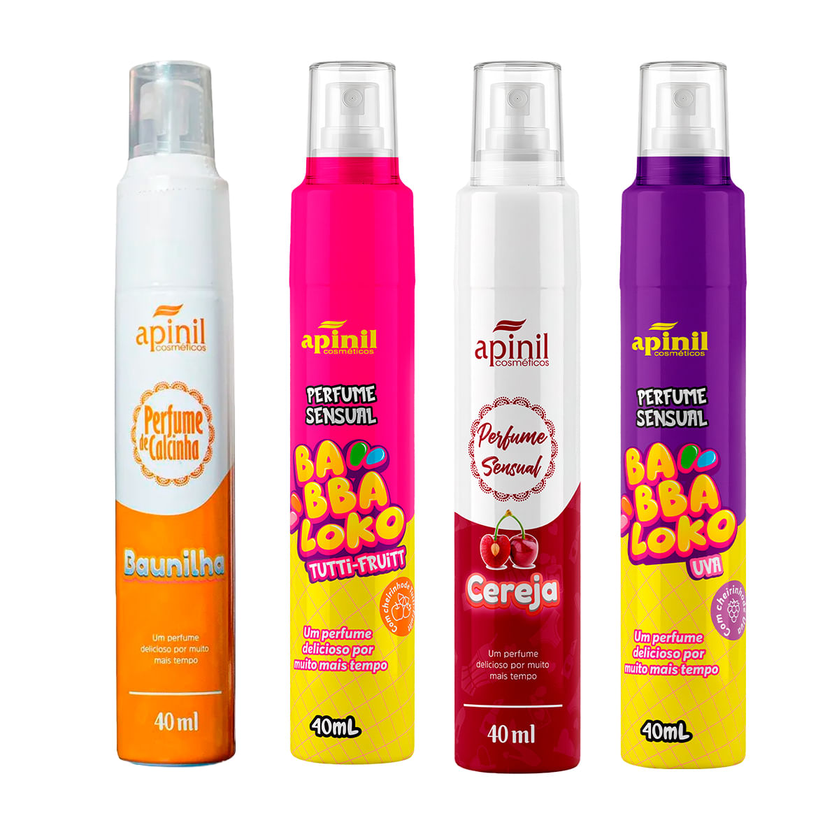 Perfume de Calcinha Aromático 40ml Apinil Cosméticos