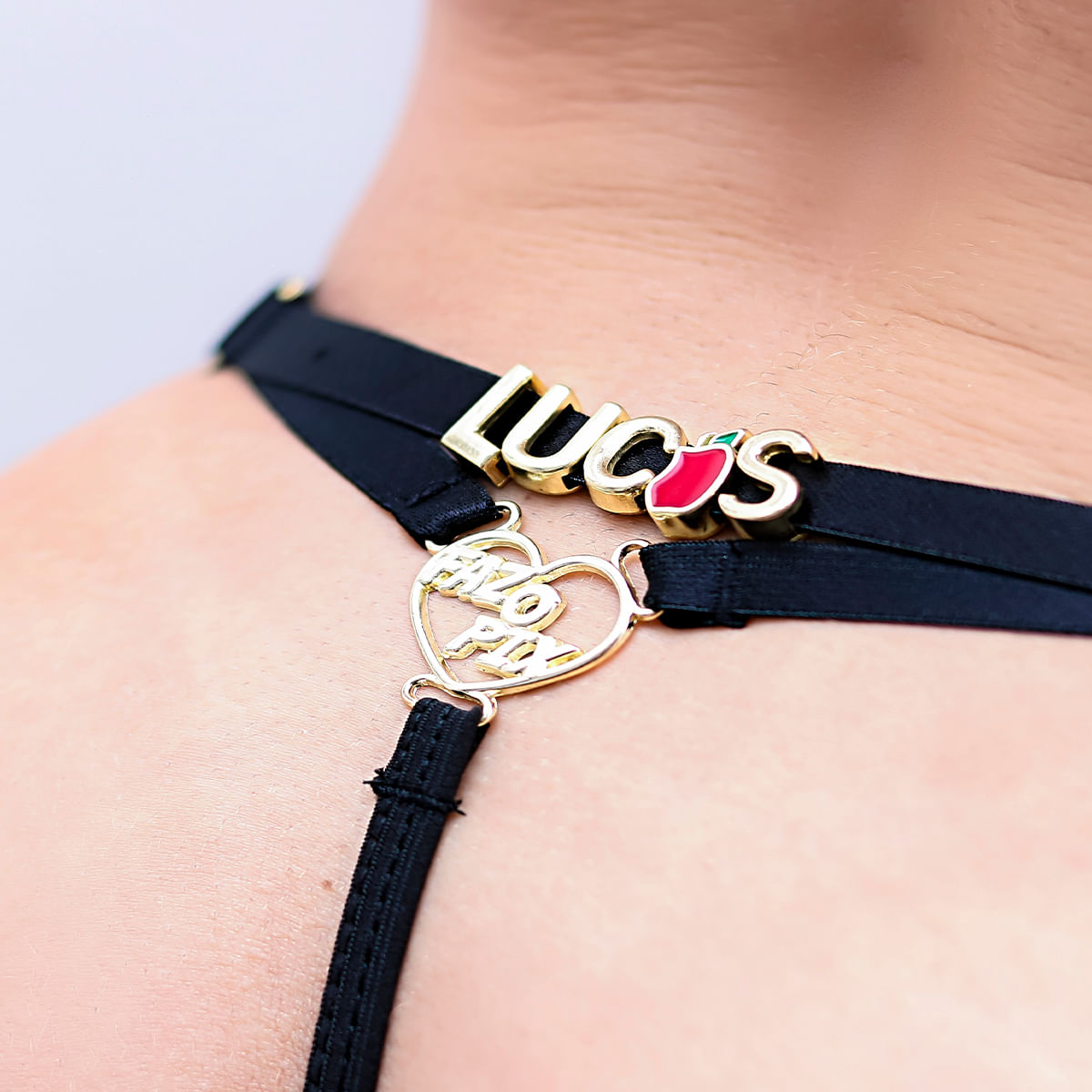 Calcinha Personalizavel Mimo com Strass e Abertura Faz o Pix Tallyta Moda Apimentada