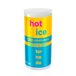 Bolinha Duo Loucuras Hot Ice e Tornado Satisfaction Caps