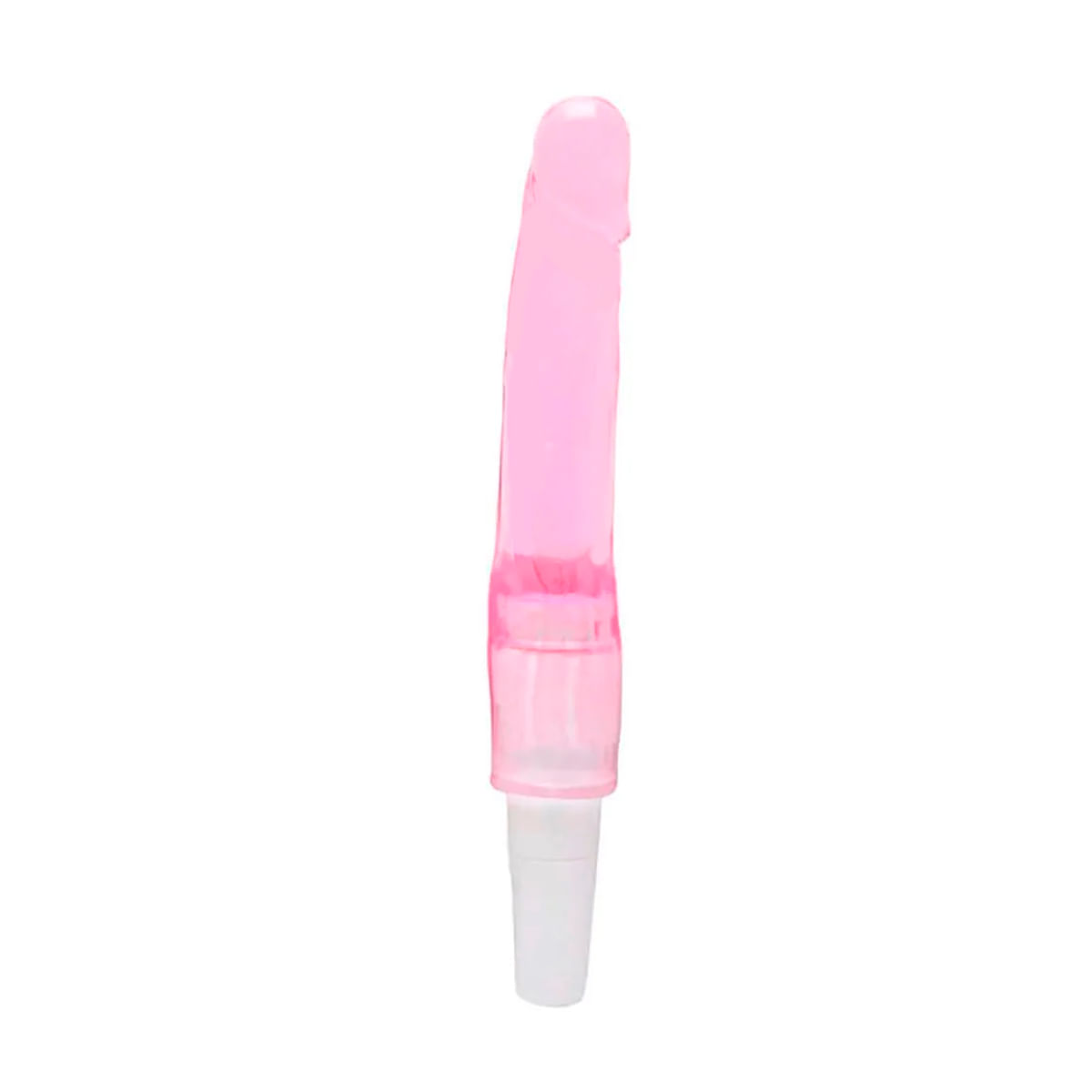 Vibrador em Silicone Formato de Pênis com Estimuladores Miss Collection