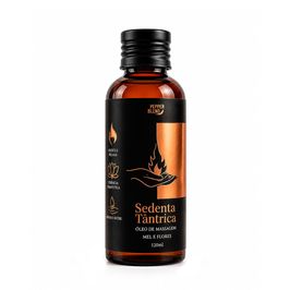 Sedenta Tântrica Óleo de Massagem Mel e Flores 120ml Pepper Blend