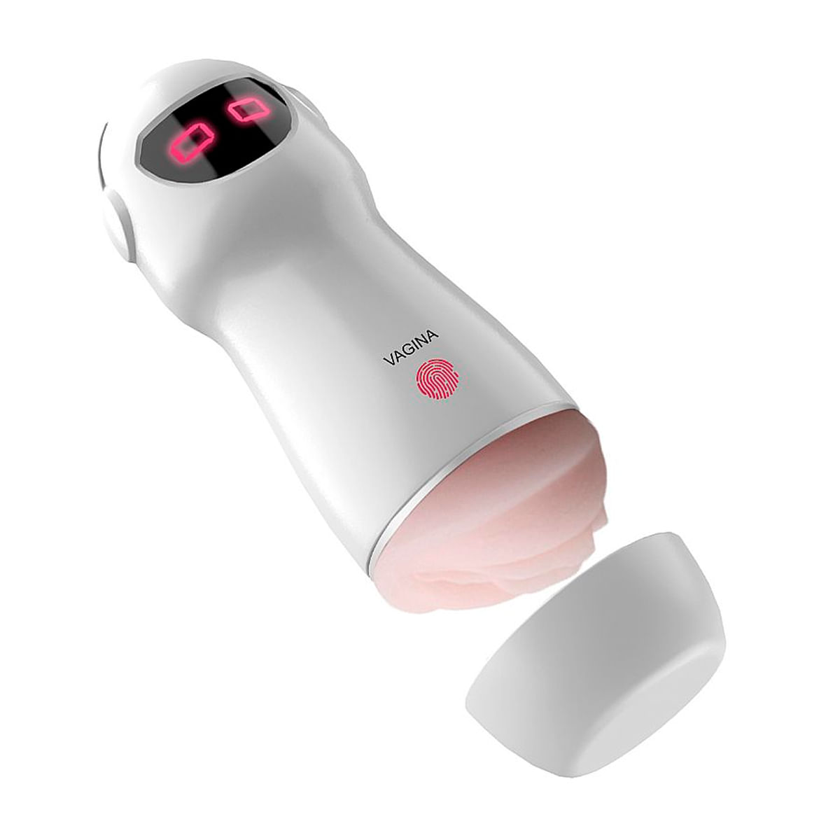 S Robot Masturbador em Formato de Lanterna com Vagina Vibração e Voz Sexy Import
