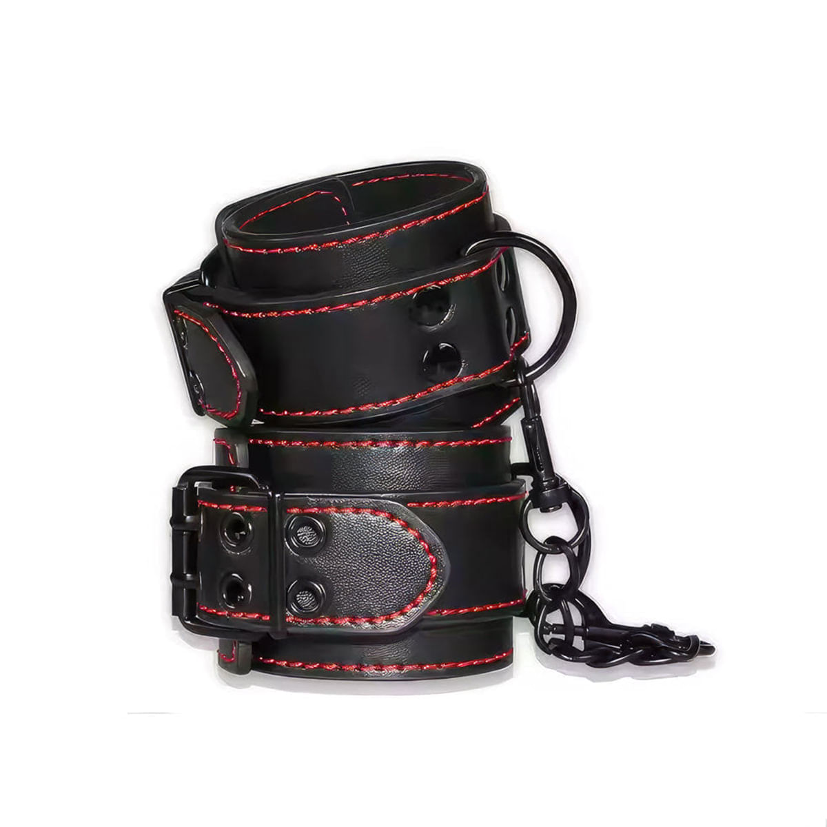 Tornozeleira com Corrente e Fivelas Bondage e BDSM Vip Mix