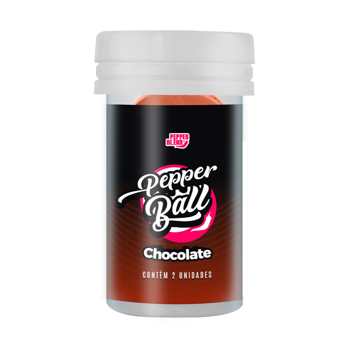 Pepper Ball Bolinha Explosiva Saborosa com 2 unidades Pepper Blend