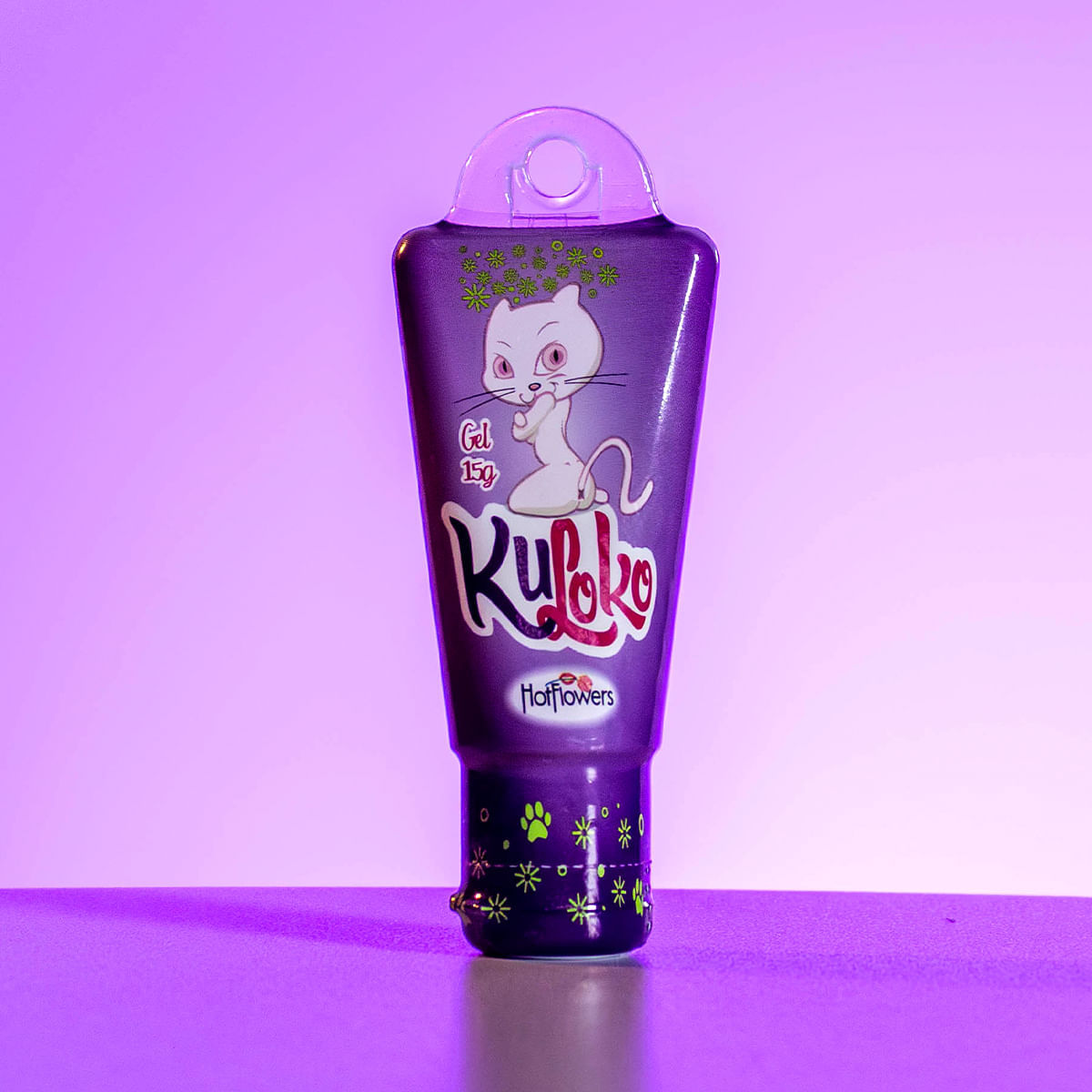 Kuloko Gel Dessensibilizante e Excitante Anal Linha Brasileirinhos 15g Hot Flowers