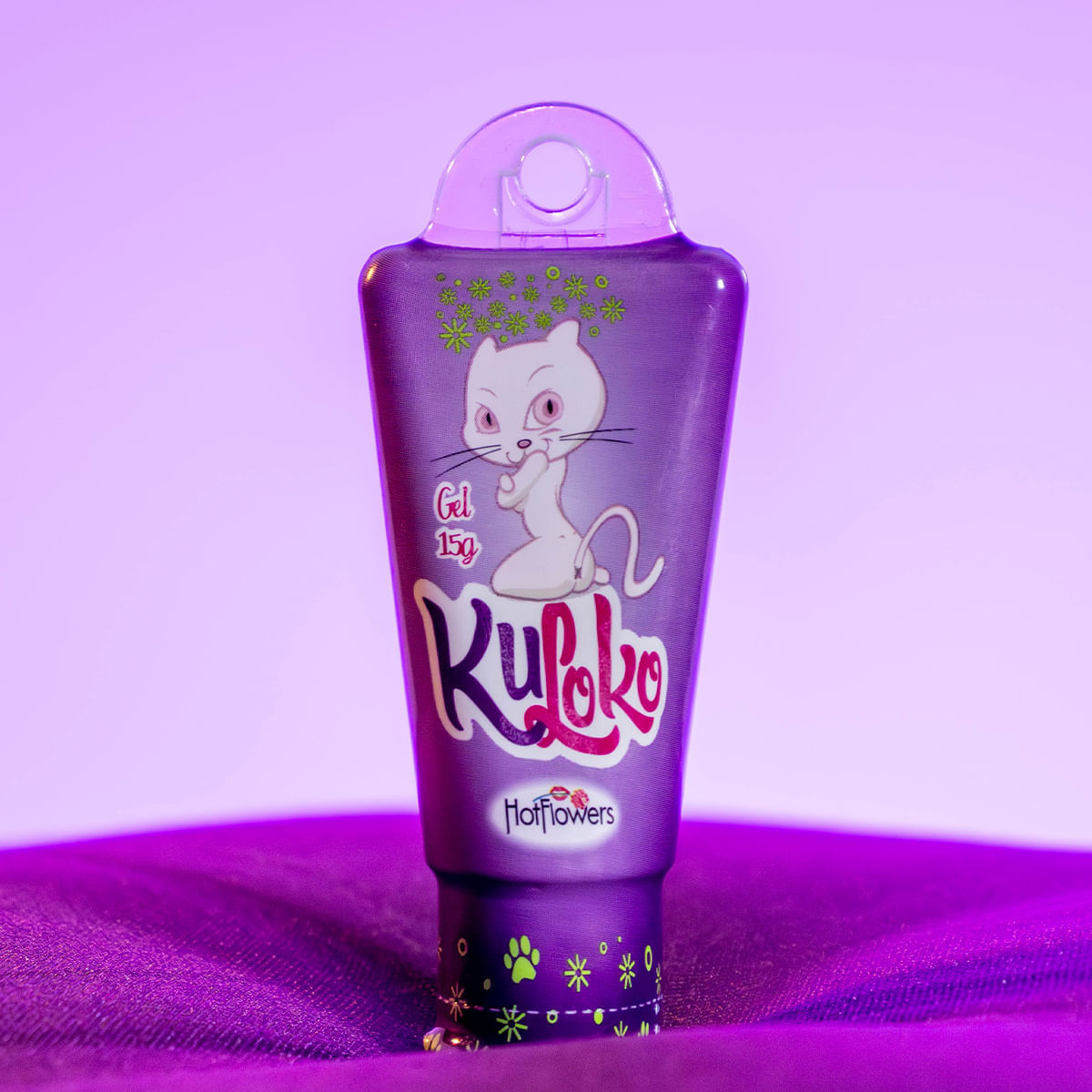 Kuloko Gel Dessensibilizante e Excitante Anal Linha Brasileirinhos 15g Hot Flowers