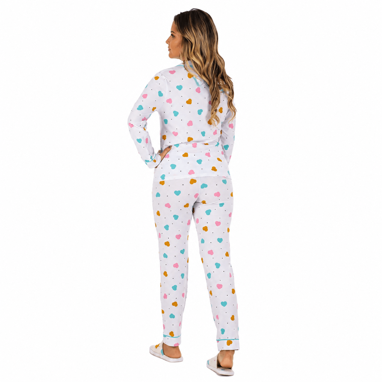 Pijama Print Americano de Algodão Victory