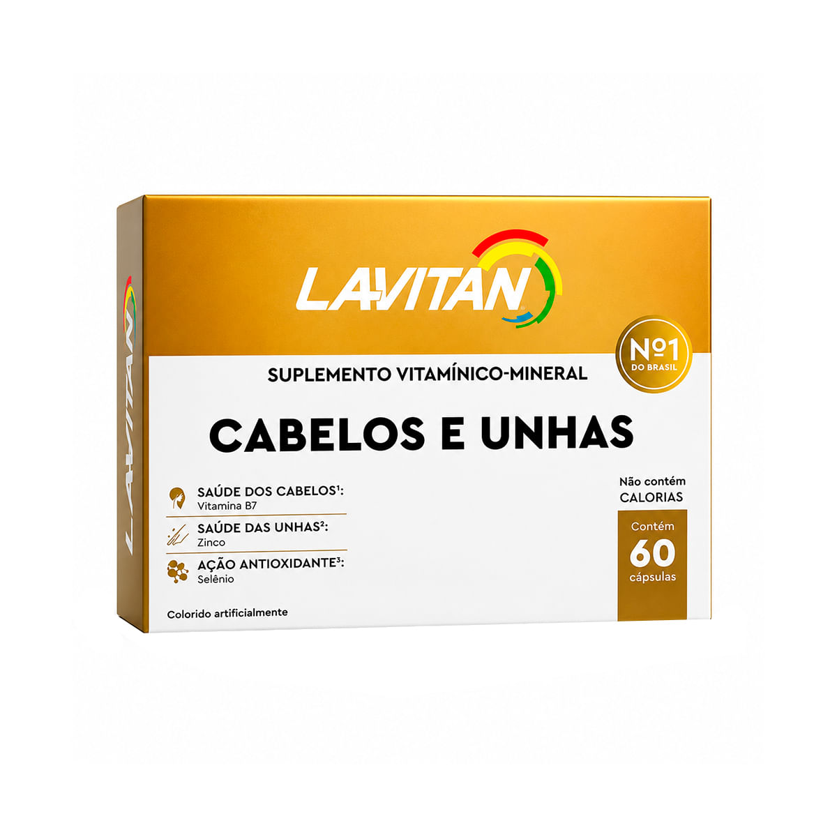 Lavitan Suplemento Vitaminico para Cabelos e Barba 60 Cápsulas Cimed