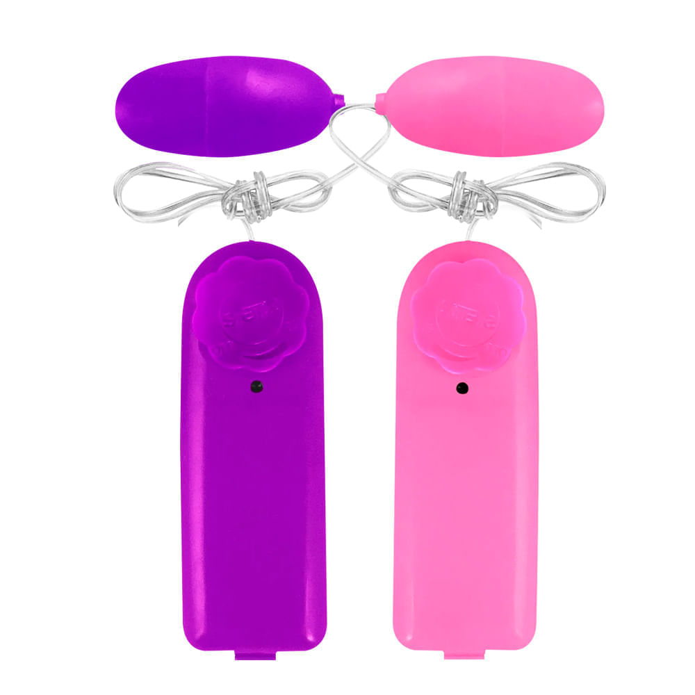 Duplinha com Vibro Ó Bullet Cápsula Vibratória
