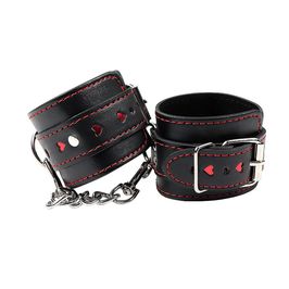 Algemas com Corrente Fivelas e Corações Bondage e BDSM Vip Mix