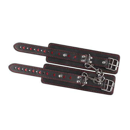Algemas com Corrente Fivelas e Corações Bondage e BDSM Vip Mix