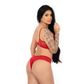 Conjunto com Bojo Strappy Paula Patitex