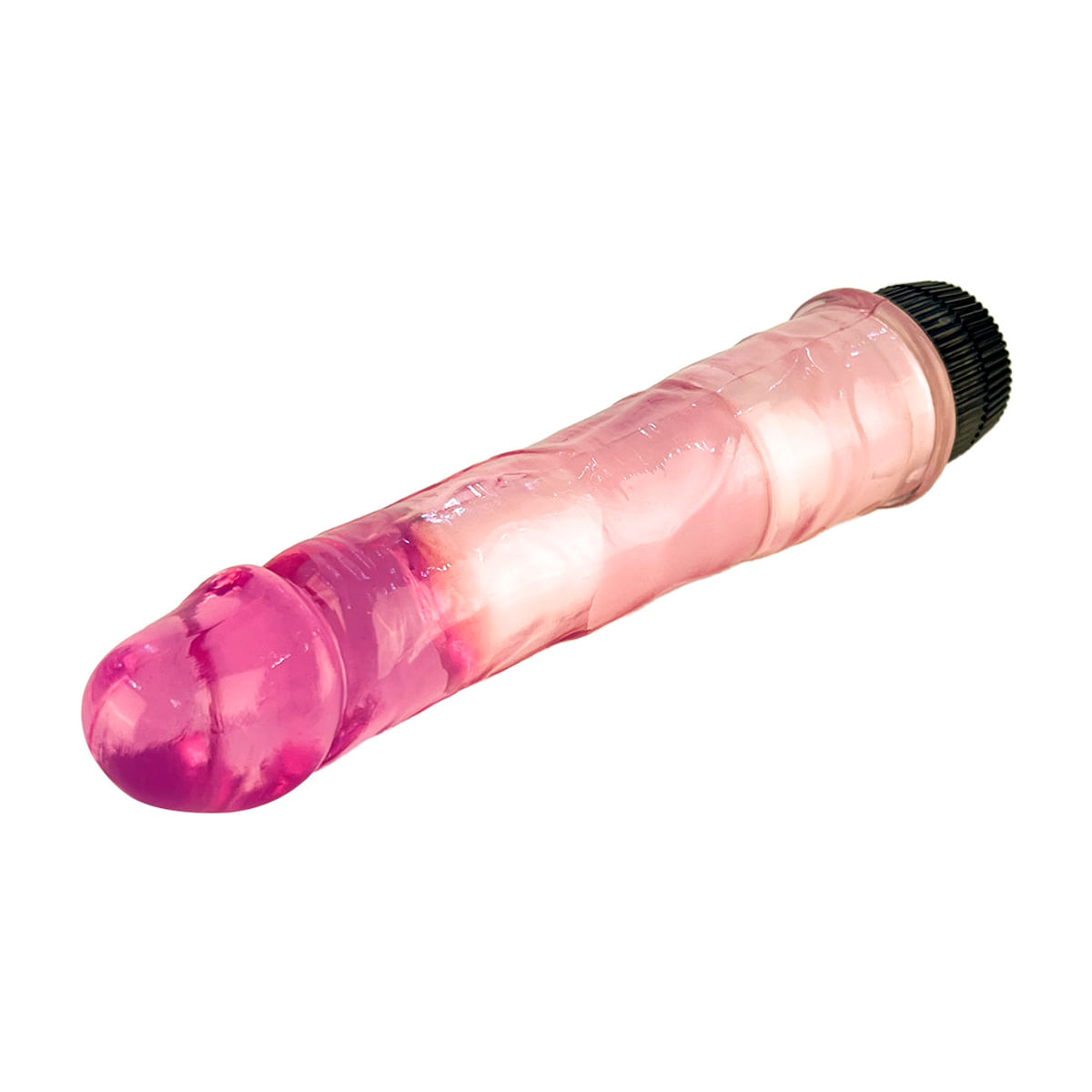 Pênis Realístico Anatômico 18,5x4cm com Vibrador Multivelocidade Vip Mix