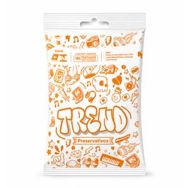 Preservativo Trend Lubrificado com 3 Unidades Rilex