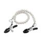 Grampos para Seios com Corrente de Pérolas Bondage e BDSM Vip Mix