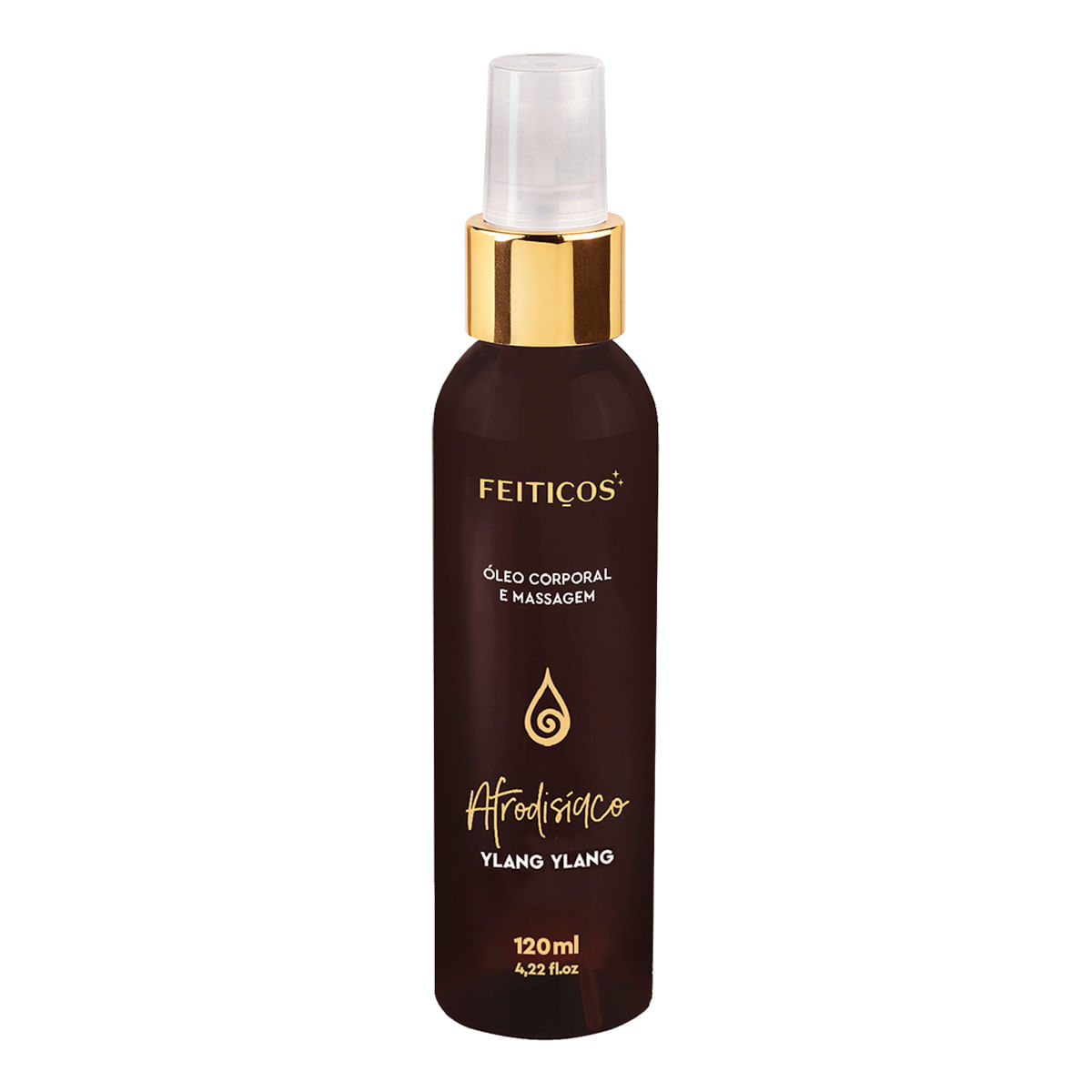 Ylang Ylang Afrodisíaco Óleo Corporal & Massagem 120ml Feitiços Aromáticos