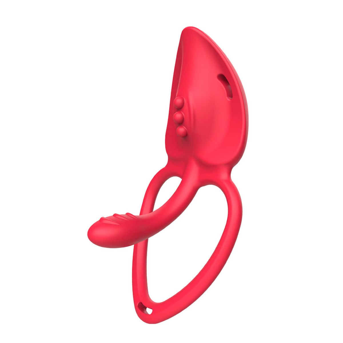 Cinta Vibratória Unissex 2 em 1 Com Estimulador Vaginal e com Controle via APP Vip Mix