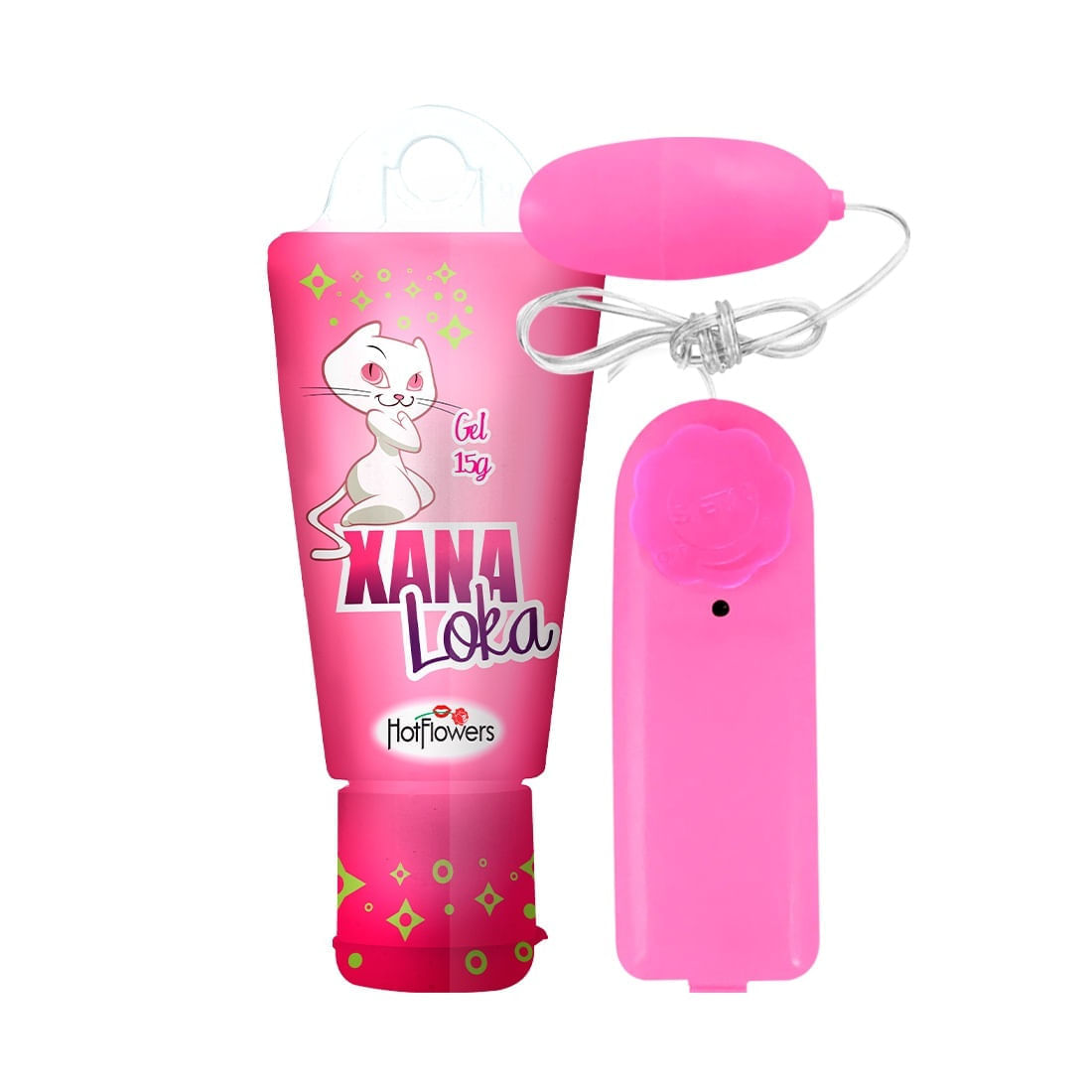 Duplinha com Vibro Ó Bullet Cápsula Vibratória e Xana Loka Gel Excitante Feminino