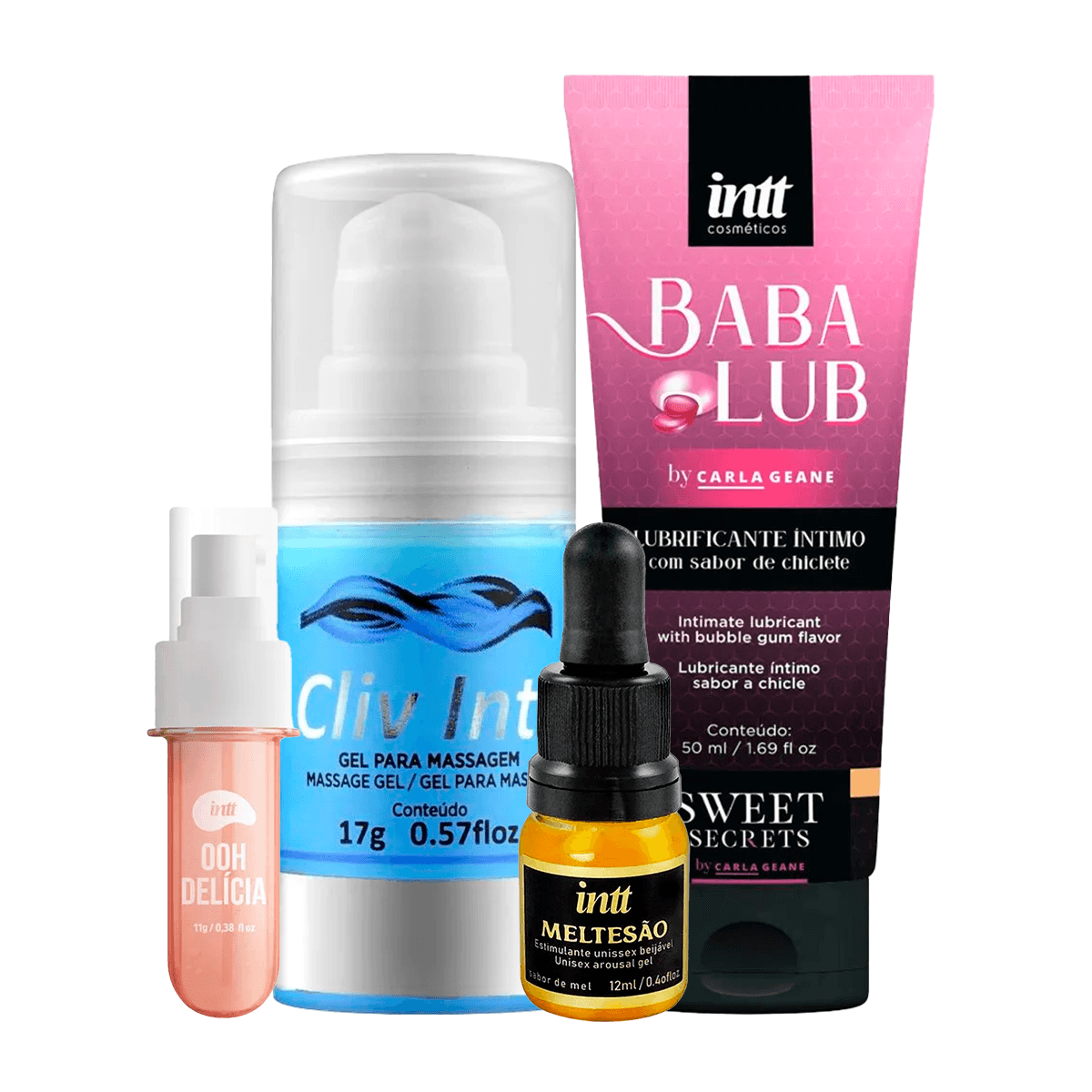 Kit Especial Intt com Cliv OOH Delícia Babalub e Meltesão