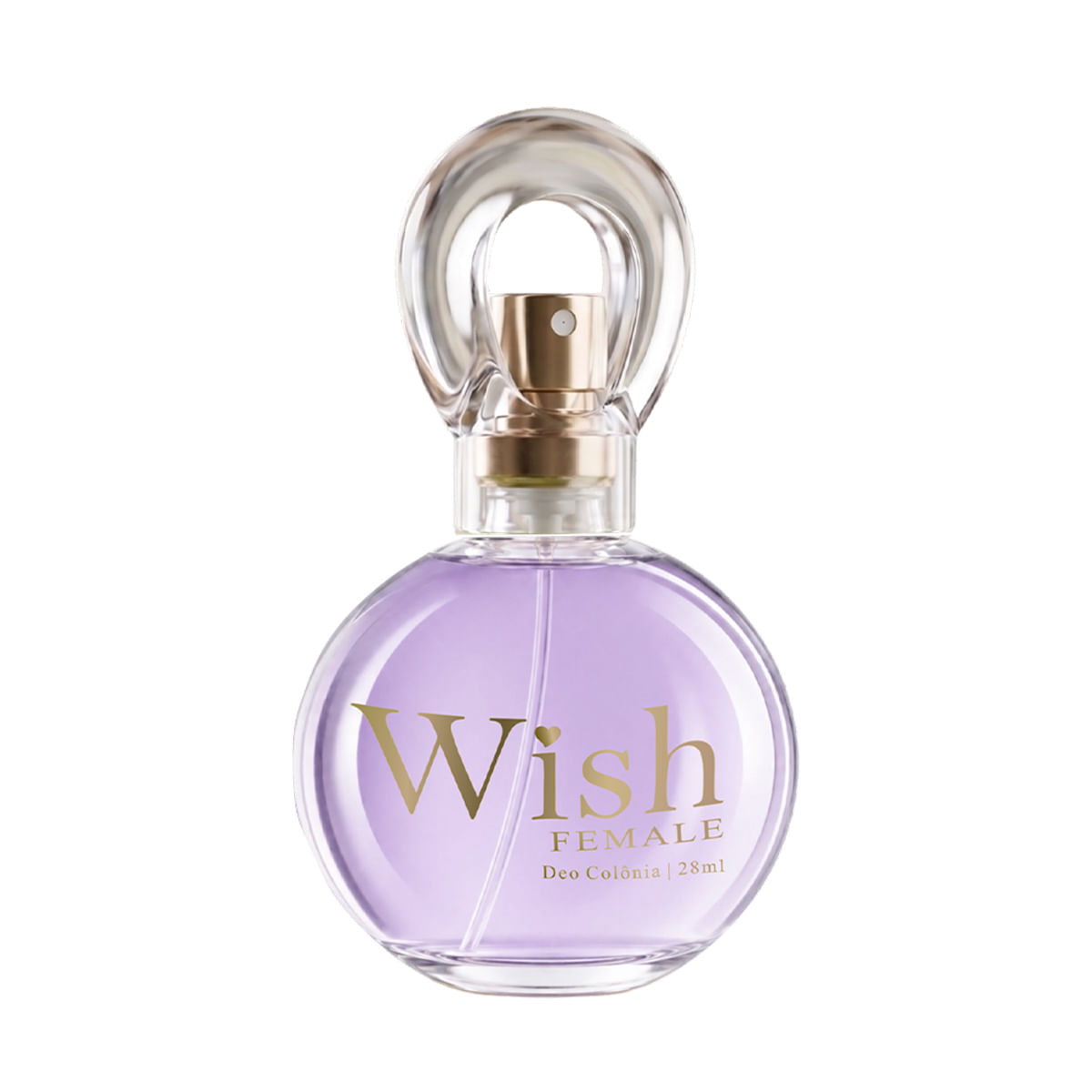 Deo Colônia Wish Female 28ml Linha Numass Hot Flowers