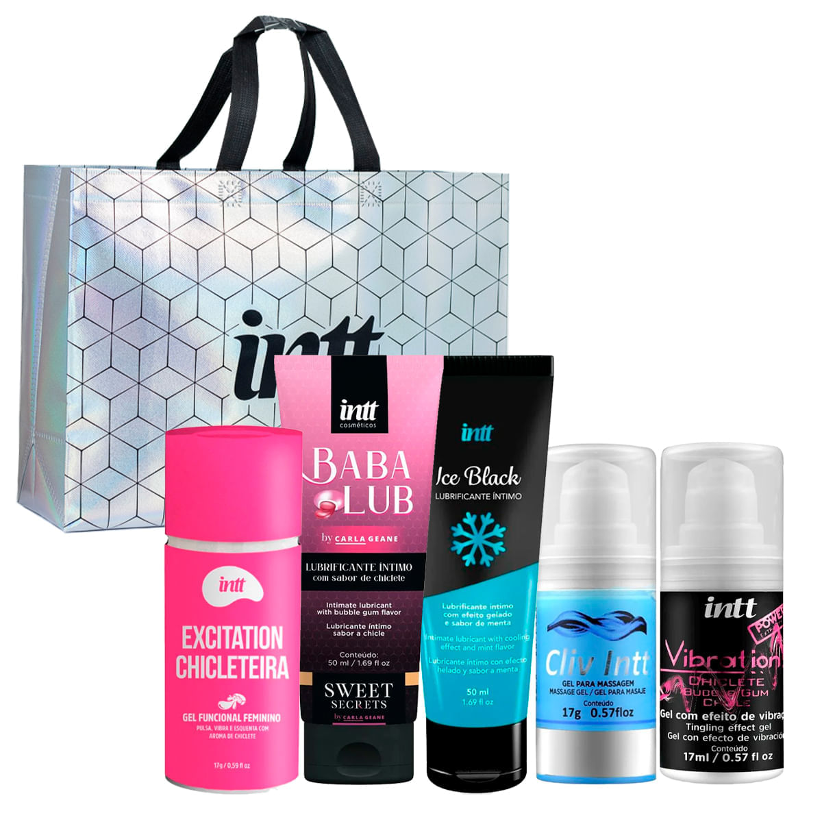Kit Iniciante de Funcionais para Revenda de Produtos da Marca Intt com 6 Itens