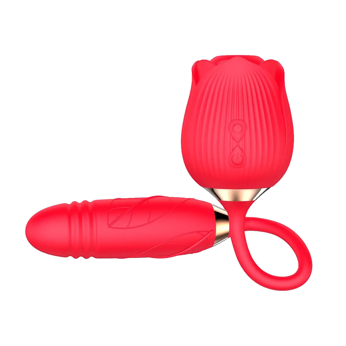 MyGarden Vibrador Formato de Rosa com com Vai e Vem e Pulsação MyVib