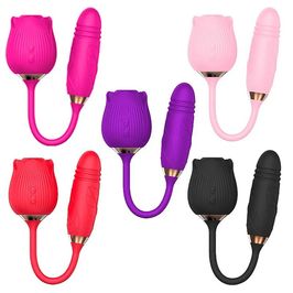 MyGarden Vibrador Formato de Rosa com com Vai e Vem e Pulsação MyVib