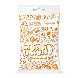 Preservativo Trend Lubrificado com 3 Unidades Rilex